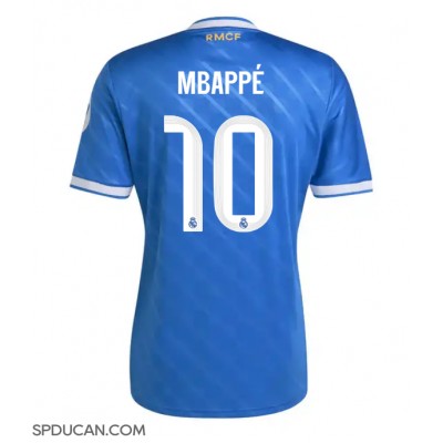 Muški Nogometni Dres Real Madrid Kylian Mbappe #10 Rezervni 2025-26 Kratak Rukav Muški Nogometni Dres Real Madrid Kylian Mbappe #10 Rezervni 2025-26 Kratak Rukav